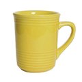 Tuxton China 3 in. Concentrix Gala Mug - Saffron - 2 Dozen CSM-085